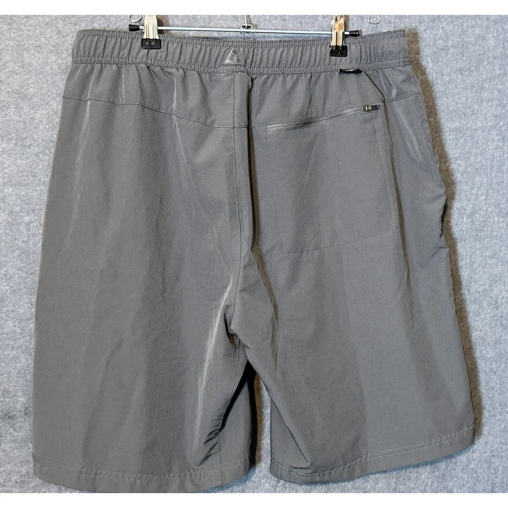 Gerry Shorts XL Gray Mens Athletic Hiking Stretch Cargo Pockets Gorpcore Utility